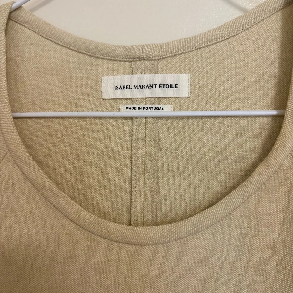 Isabel Marant Étoile Cream Dress - Picture 1 of 4